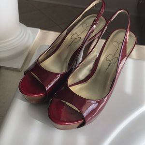 Jessica simpson red heels